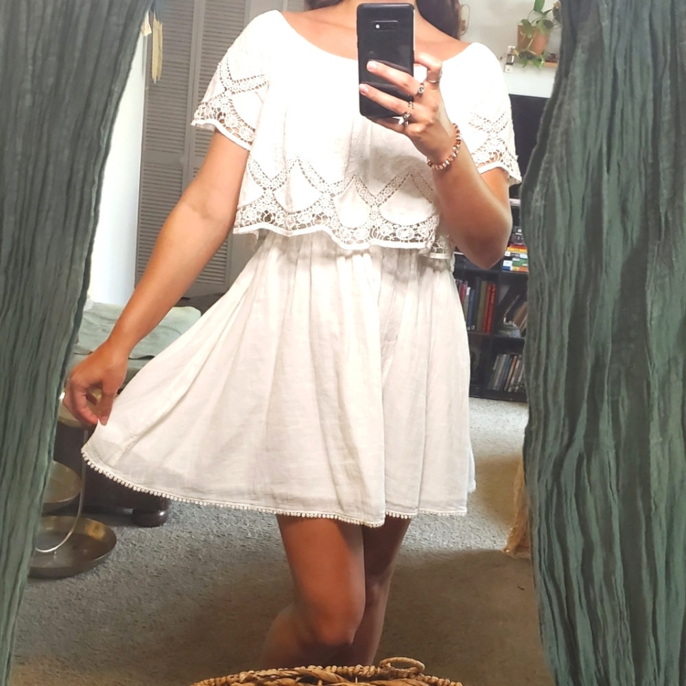 White Sun Dress